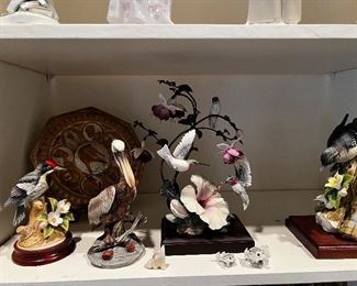 Bisque bird collectibles