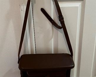 Vintage leather field bag