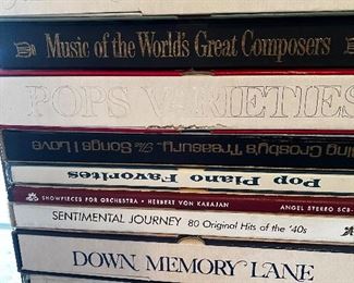 Vintage record sets