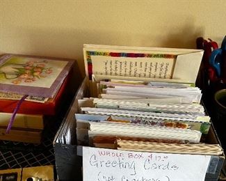 Set of greeting cards 