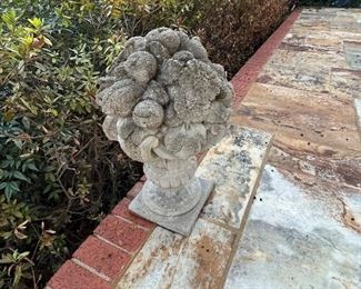 Concrete fruit basket - Two of these.