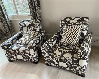 Extremely comfortable Hickory chairs.