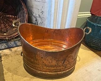 Copper bucket