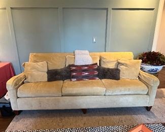 CL Laine three cushion sofa.