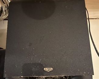 Klipsch subwoofer.