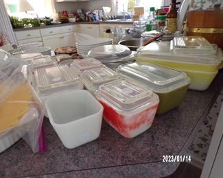 vintage refrigerator dishes