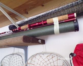 fishing rod & case