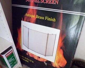 fireplace screen