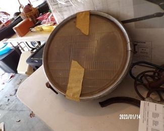 I think this is a vintage car headlight