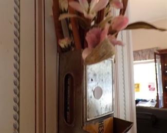 vintage match holder