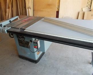 Delta 10' table saw with extension table 220V unknown condition as we have no power supply
