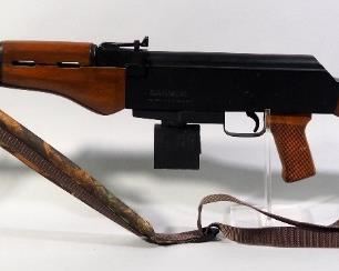 Arms Corp. / KBI AK47/22 .22 LR HV Rifle SN# A793830, 5 Total Mags And Padded Nylon Sling, In Soft Case
