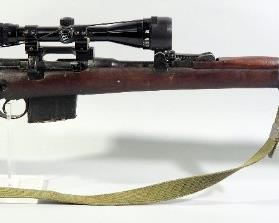 Enfield R.F.I.1967 7.62mm Bolt Action Rifle SN# U2598, Bushnell Sportview 4-12x Scope, Paper Stuck Under Mount
