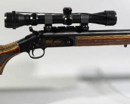 New England Firearms Handi Rifle SB2 .243 WIN Rifle SN# JKS021189, With Simmons 3-9x32 Scope
