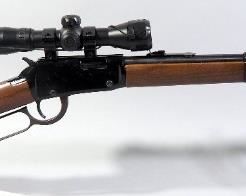 Henry Repeating Arms H001 .22 LR Lever Action Rifle SN# 300144H, With Konus Pro 4x32 Scope, In Box
