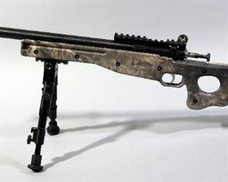 K.S.A. Llc Crickett Precision .22 SLLR Bolt Action Rifle SN# NRA-0791, With Aim Sports 4x32 Scope, Detached Bipod And Paperwork, In Box
