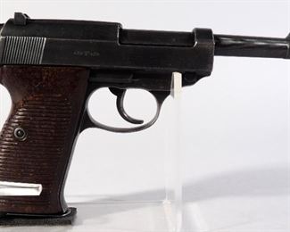Walther P-38 9mm Pistol SN# 5057, With Nazi Mark On Receiver
