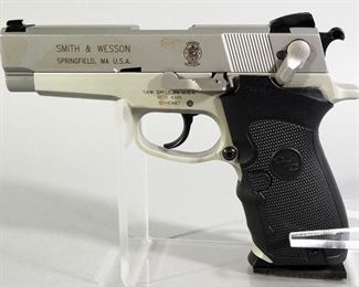 Smith & Wesson 410S .40 S&W Pistol SN# BDH0467, 3 Total Mags, Paperwork, In Hard Case
