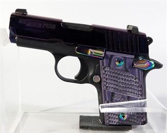 Sig Sauer P938 9mm Para Pistol SN# 52B300831, Paperwork, In Hard Case
