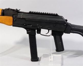 Romania Draco / CAI NAK9 9x19 Pistol SN# RON2165178, 33-Rd Mag, With Brace, Takes Any 9mm Glock Mag
