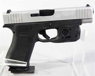 Glock 48 9x19 Pistol SN# BLFM322, Streamlight TLR-6 Flashlight/Laser, In Hard Case

