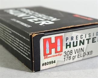 Hornady Precision Hunter .308 WIN Ammo, Approx 20 Rds, Local Pickup Only
