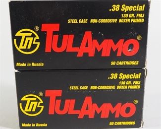 TulAmmo .38 Special Ammo, Approx 300 Rds, Local Pickup Only
