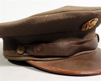 World War II Enlisted Man Visor Cap
