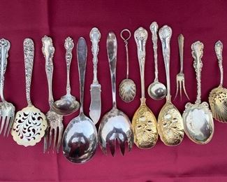 Assorted Sterling Serving Pieces