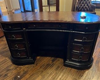 This is the other side of the HOOKER  executive desk. 