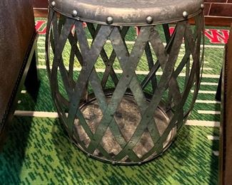 Cool metal table or footstool