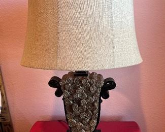 “Run for the Roses “ pair of lamps ! ( in the English horse room!