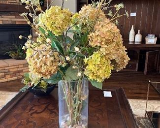 Tall floral arrangement