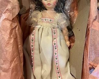 New in her box, Madame Alexander