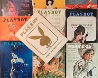 Collection of Playboy magazines from 1963-2011. Most older years have all 12 months worth of magazines. As the collection enters the 1990s to 2011 some months missing. In excellent to fair condition. Some special supplements are included in sale.