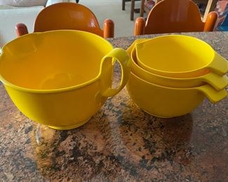 Dansk and Copco plastic measuring bowls