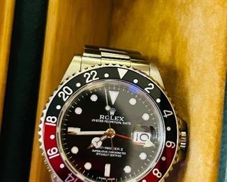 Vtg 1988 Rolex GMT-Master lI
16760 COKE Automatic Watch