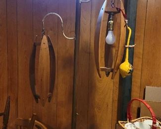 Mid-century modern pole lamp