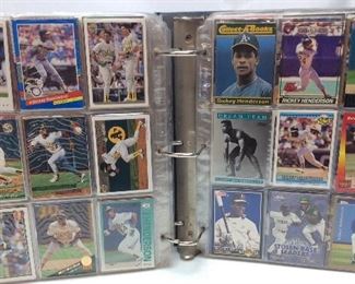 1 ALBUM 1990s BASEBALL, SCORE, POST, PINNACLE, DONRUSS, TOPPS, UPPER DECK