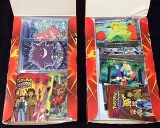 1995-98 POKÉMON CARDS w 2 BOXES