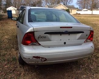 2001 Ford Focus 4s GOOD RUNNING CONDITION