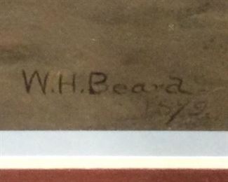 1879 SIGNED WILLIAM H. BEARD, ‘’THE