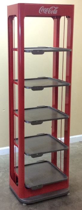 COCA-COLA 5 TIER DISPLAY SHELF