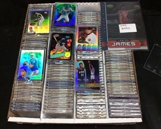 ASSORTED SPORTS REFRACTOR CARDS,