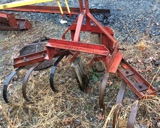 6 CURVED SHANK CULTIVATOR TRACTOR ATTACHMENT
