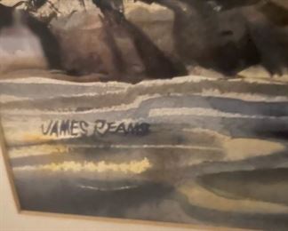 James Reams Watercolor
