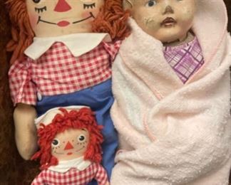 Raggedy Ann Dolls