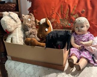 Vintage Stuffed Animals