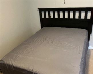 Full Size Bed with Bed Frame and Headboard. 