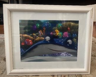 Disney Print Finding Nemo and Frame